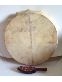 Round shamanic drum 40 cm